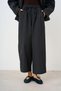 Women's Adjustable Plaid Trousers with Elastic Waist Dark Green