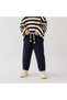 Boy's Striped Gabardine Pants + Cloth Bag