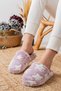 2-Piece Mixed Men's and Women's Advantageous Package Plush House Slippers Closed Toe Open Back Warm Comfortable Slippers - 4