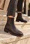 Laven Zippered Short Heeled Casual Women's Boots - 5