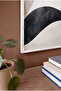 Horizontal Glass Table with Terra Flow Concept - White Metal Framed Table for Home, Business, and School - 4
