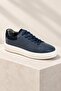 Men's Genuine Leather Casual Sneaker Inner and Outer Leather Lightweight Eva Sole Comfortable Shoes - 6