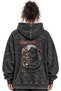 Iron Maiden Rock Metal Music Band Printed Unisex Oversize Washable Hoodie Sweatshirt - 3