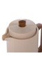 Camelia Beige Wooden Thermos - 2