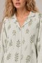 Women's Casual Flexible Loose Pajama Set 4669 Green - 6
