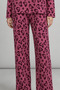 Women's Striped Regular Fit Lilac Pajama Set 4764 - 6