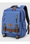Vintage Canvas Fabric School, Travel, Daily Backpack - Multi-Compartment Luxury Unisex Bag - 2