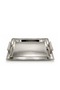 Tobekal Nickel Rectangular Bowl Set 3 Pieces - Silver - 2