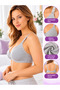 Nursing Bra with Removable Pads - 3