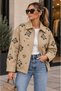Nox Women's Premium Jacket with Elastic Waist, Handcrafted Embroidery on Front and Sleeves - 5