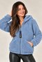 Women's Hooded Fleece Plush Sweatshirt – Zippered Oversize Hoodie – Soft and Warm for Winter - 4