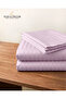 210TC Cotton Satin Queen Stripes Bed Sheet Set 3PC | Soft Breathable Satin Flat Sheet 229x256 cm | 2 pillowcase 50x75 cm | OEKO-TEX & ECAS Certified - 5