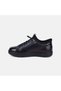 Men's Black Desacomfort Thick-Soled Leather Sports Shoes - 3