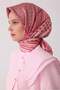 Tivil Silk Scarf Powder Pink 4423 04 Floral Pattern