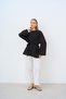Women's Tie-Waist Tunic Black