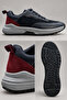 Men's Genuine Leather Sneaker Breathable Heel Support Lightweight Eva Sole Shoes - 4