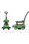 Cayenne Ride-On Car with Push Handle, Green - 3