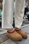 Cheerful Women's Suede Texture Embroidered Non-Slip Thick Sole Comfortable Slippers Boots - 5