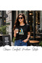 Dubai Design Printed Souvenir T-Shirt for Women - 6