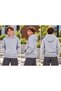 Children's Oversized Hooded Sweatshirt with Kangaroo Pocket - 2