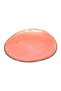 Small Orange Porcelain Plate - 2