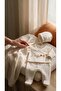 Custom Embroidered Double Layer 100% Cotton 4-Piece Muslin Kimono with Your Baby's Name, Hospital Release - 3