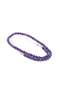 Genuine natural hexagonal amethyst stone necklace