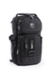 Multi-Compartment Imperteks Fabric Daily Backpack Cross Chest Hand and Shoulder Bag Unisex Black Gray Body Bag 912