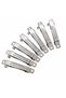 Automatic Metal Buckle Apparatus Buckle Clip 8 cm 10 Pieces - 3