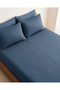210TC Cotton Satin Queen Stripes Bed Sheet Set 3PC | Soft Breathable Satin Flat Sheet 229x256 cm | 2 pillowcase 50x75 cm | OEKO-TEX & ECAS Certified - 6