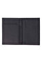 Bloomcard Verta Obsidian Black Genuine Leather Vertical Card Holder
