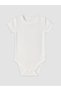 Lcw Baby White Crew Neck Baby Boy Snapback Bodysuit 3-Piece - 2
