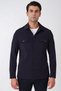 Comfort Fit Side Pockets Flexible Cotton Snap Fasteners Navy Blue Shirt Jacket C 736 - 6