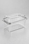 50 Pieces 1000 Cc Leak-Proof Transparent Pet Food Container with Flap Lid, Salad Appetizer Yogurt Takeaway Container - 5