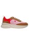 Women's Vegan Leather Pink Sneakers - Warner Bros Scooby Doo Found Love Design - 7
