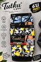Men's Elastane Printed Boxer Briefs 6-Pack Mixed Patterned Pack