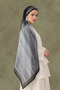 Winter Pattern Design Shawl - 2