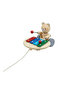 Pull-Along Musical Bear — Wooden Toddler Toy
