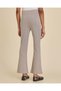 Senior Girls Grey Plain Flared Leggings - 3