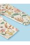 Infant Girls Cream All Over Print Leggings - 3