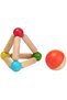 Triangle Clutching Toy — Wooden Toddler Toy - 2