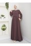 Super Quality Summer Special Design Full-Length Zippered Pleated Premium Coat Suitable for Tesettüre - 2