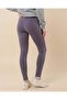 Women Charcoal Long Length Leggings - 3