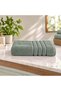 Home Serene Bath Towel, 70 x 140 Cm, 550 GSM, 100% Cotton, Soft Absorbent Quick Dry Bathroom Towel, Fog Green, Set of 01 - 3