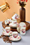 Florentis 6-Person 90 ml Porcelain Coffee Cup Set Ckr4611 - 3