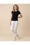 Women White Long Length Leggings - 2