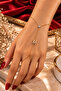Şahmeran - Lettered Zircon Stone Steel Women's Şahmeran - 3