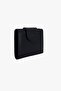 56-2005 Women's Black Leather Wallet