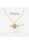 Love Arrow Zircon Stone Necklace - Non-Tarnish Luxury Jewelry |   Pink Zircon Stone - 3