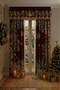 New Year's Special Colored 2-Wing Decorative Background Curtain Collection